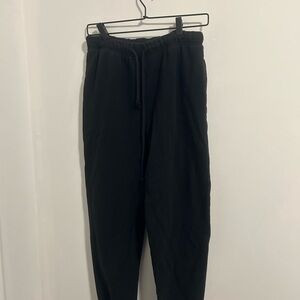 Aeropostale black women cuffed sweatpants